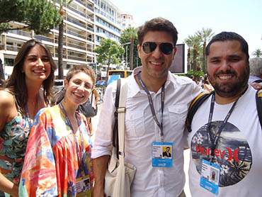 Alessandra Valle, Aghata Mendes, Guilherme Jahara e Antonio "Mega" Nogueira Segundo